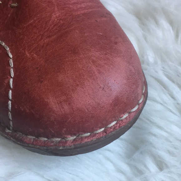 Red El Natura Lista Clogs - Picture 7 of 8